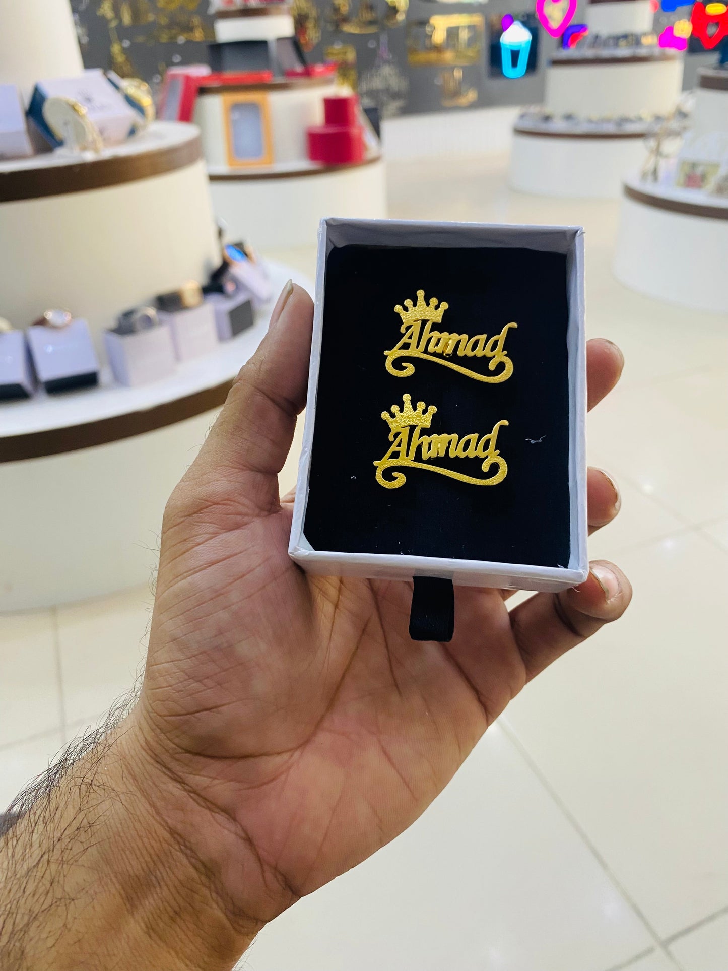 Customize Name Cufflinks