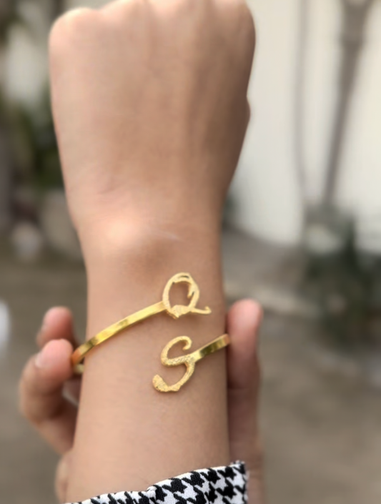 Initial Name Bangle