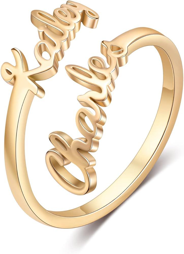 Customized Name Ring