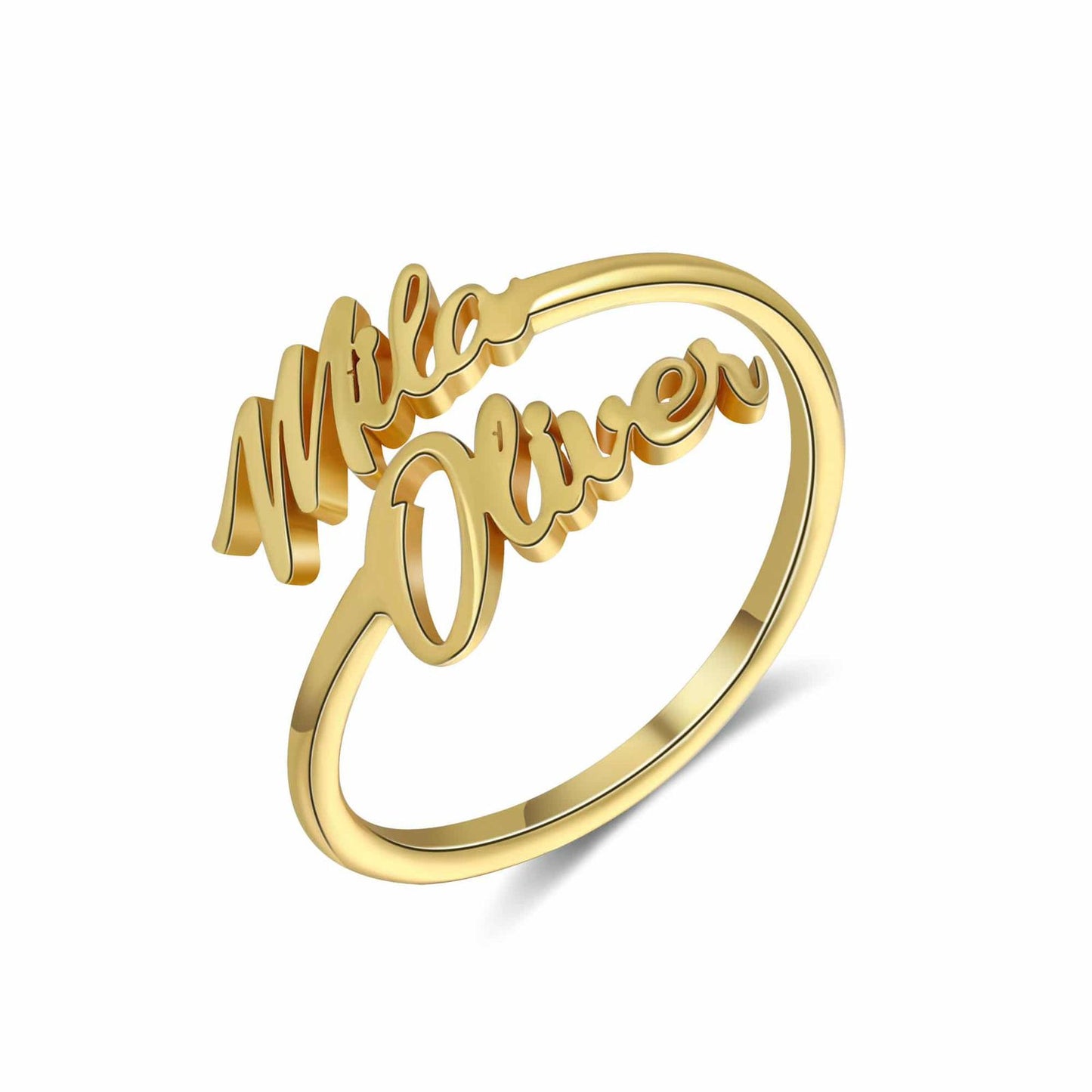 Customized Name Ring
