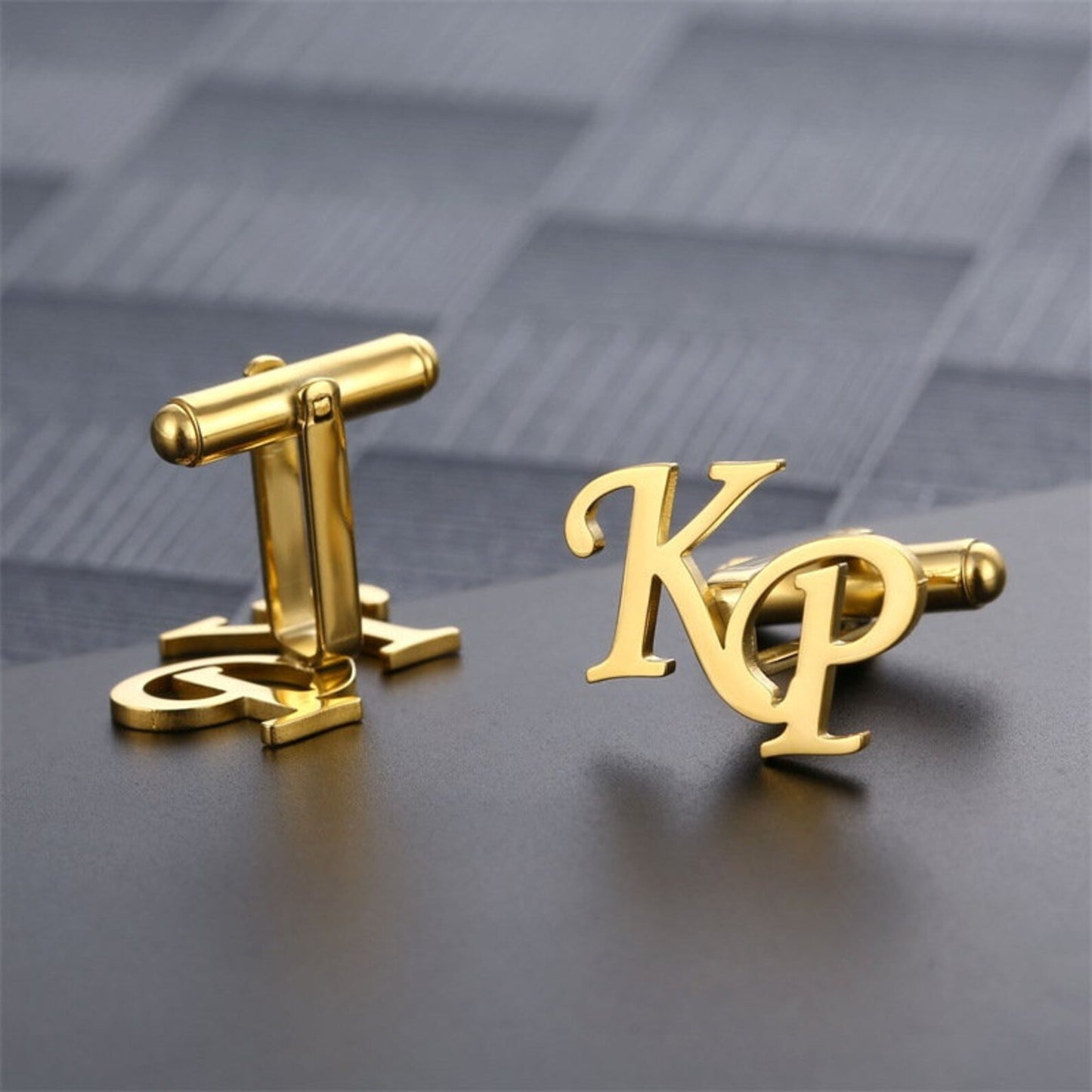 INITIAL ALPHABET CustomiSe Cufflinks