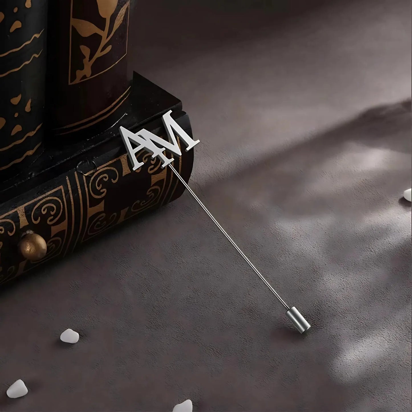 Initial Alphabet Coat pin - MEN