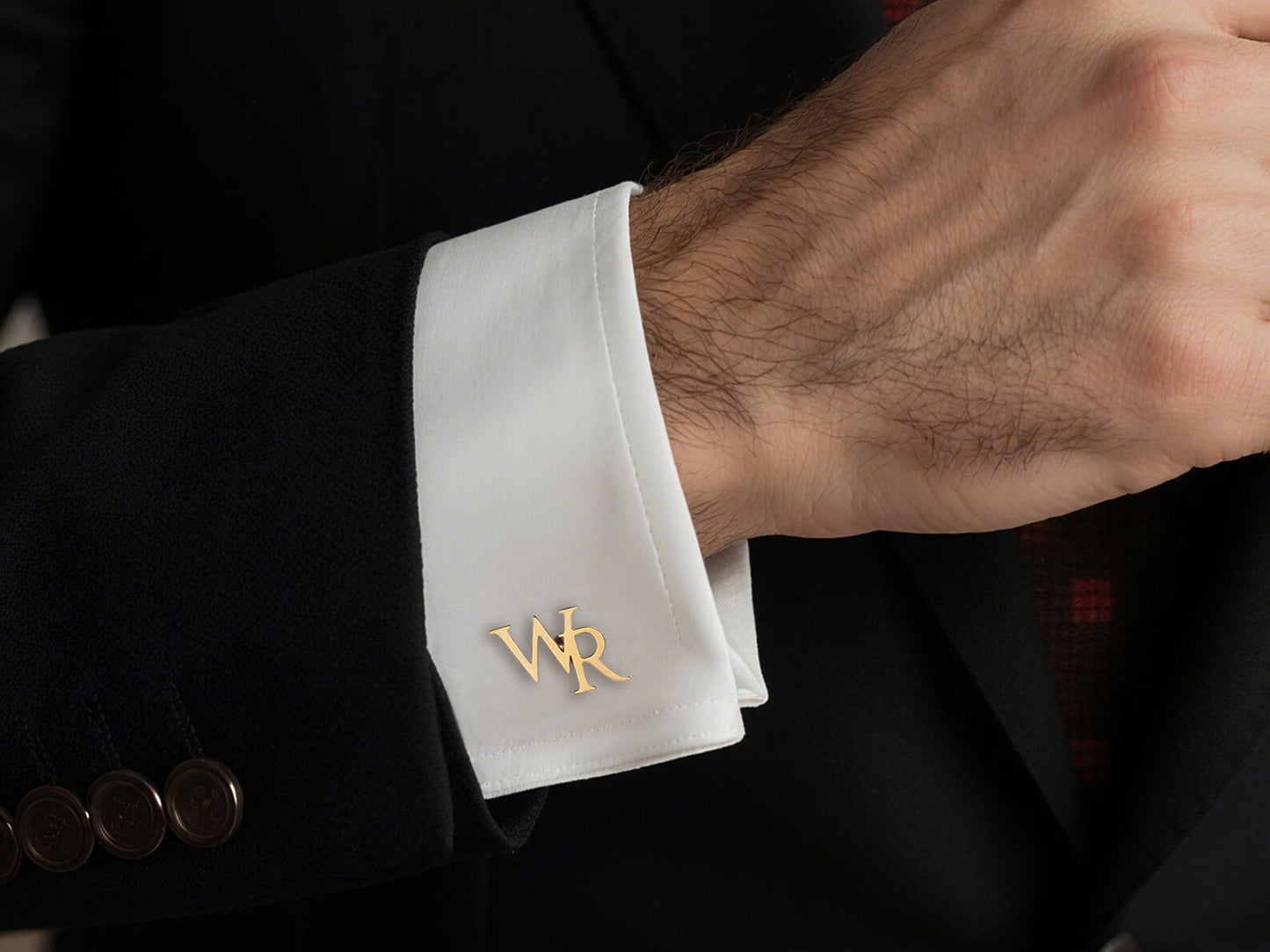 INITIAL ALPHABET CustomiSe Cufflinks